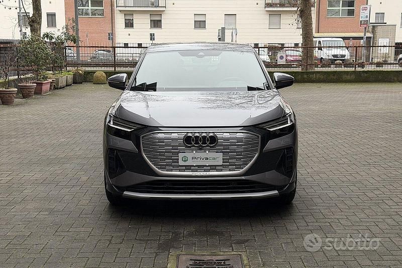 Usata Audi Q4 e-tron Advanced 150 kW (204 CV) 2023 Grigio SUV