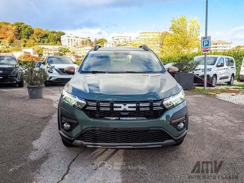 Nuova Dacia Sandero Extreme 91 CV (66 kW) 2025 Verde Berlina