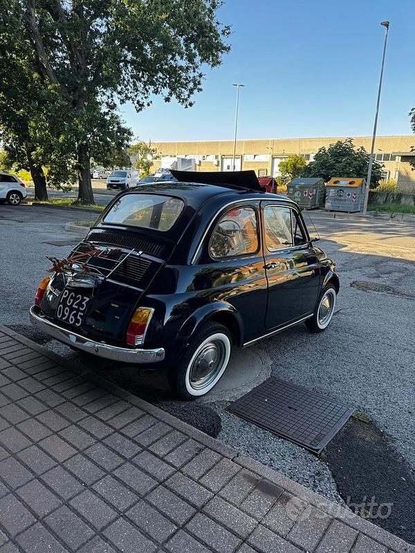 Usata Fiat 500 69 CV (50 kW) 2020 Blu Berlina