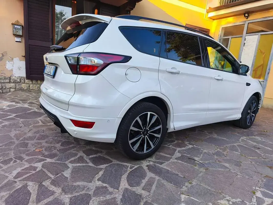 Usata Ford Kuga ST 120 CV (88 kW) 2019 Bianco SUV