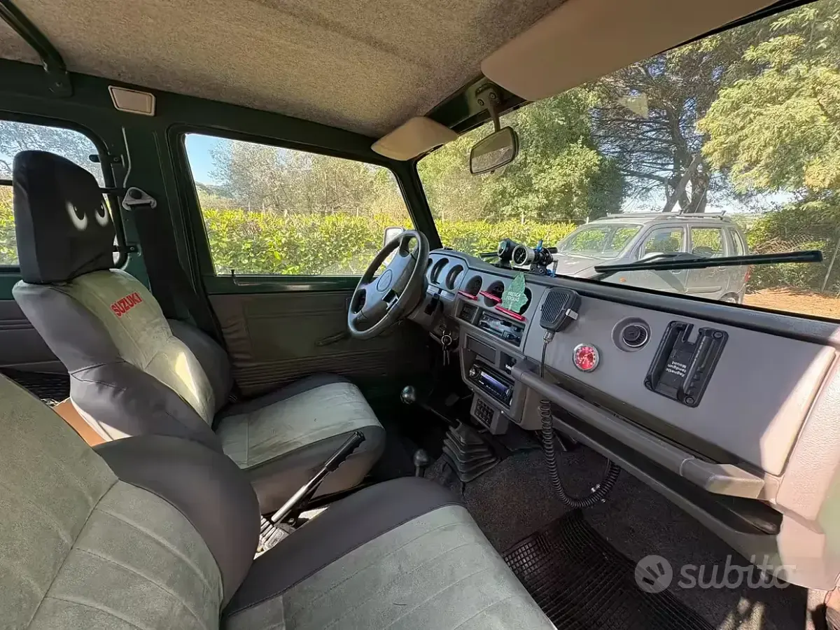 Usata Suzuki Samurai 63 CV (46 kW) 1999 Verde SUV