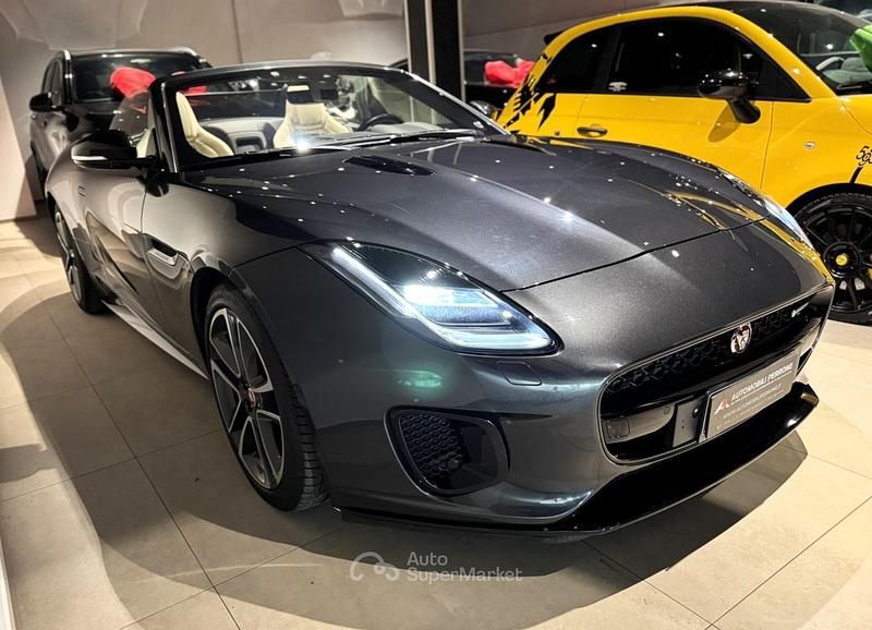 Occasion Jaguar F-Type R-Dynamic 300 ch (220 kW) 2019 Gris Cabriolet