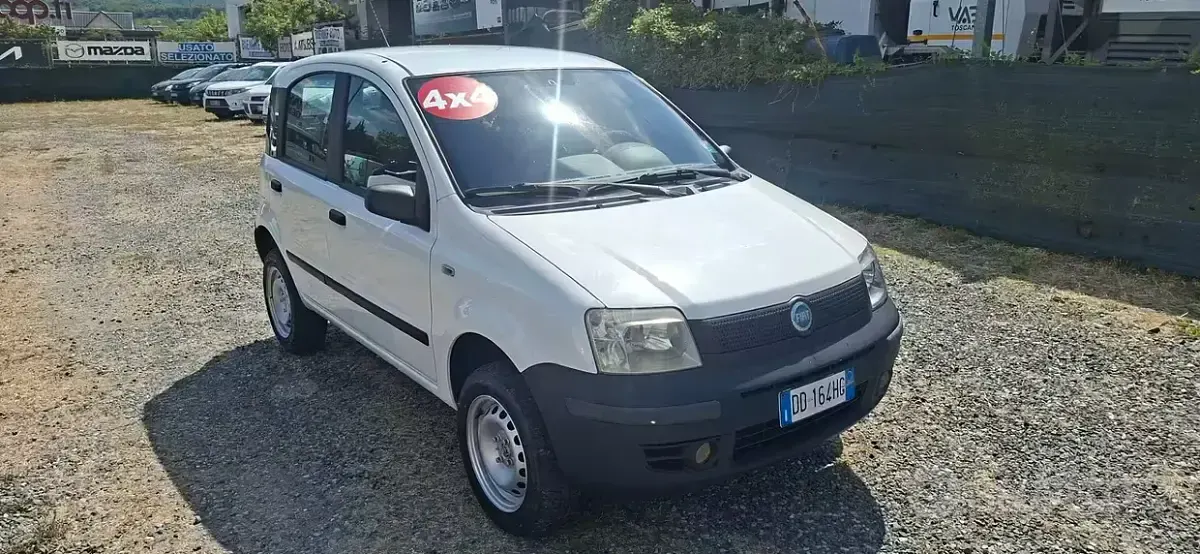 Usata Fiat Panda 4x4 69 CV (50 kW) 2006 Bianco Utilitaria
