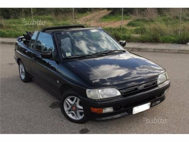 Ford escort 18 16v cabriolet