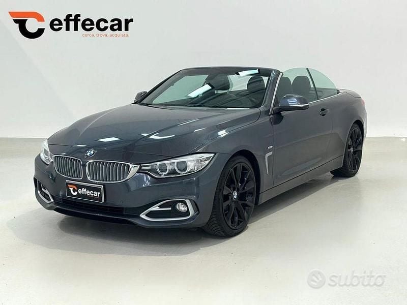 Gray Usata 2014 BMW 420 Sport Line Cabrio | 18.800 € (Buon prezzo) - Immagine 1/4