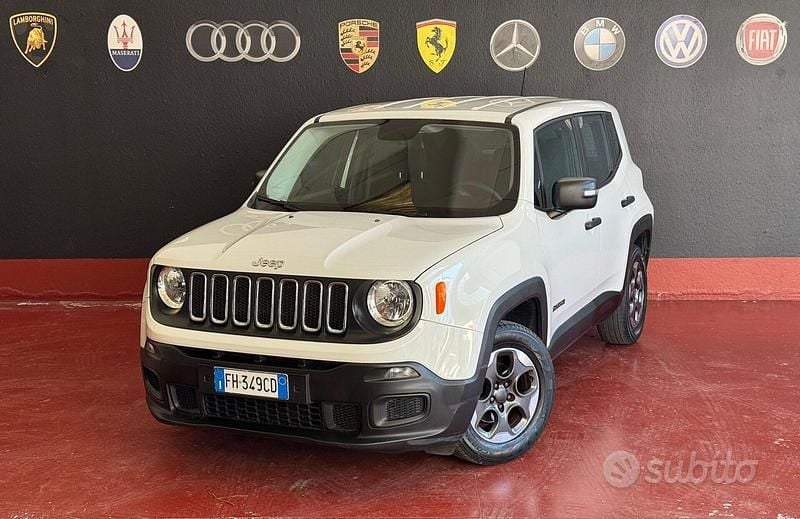 Usata Jeep Renegade Sport 95 CV (69 kW) 2016 Bianco SUV