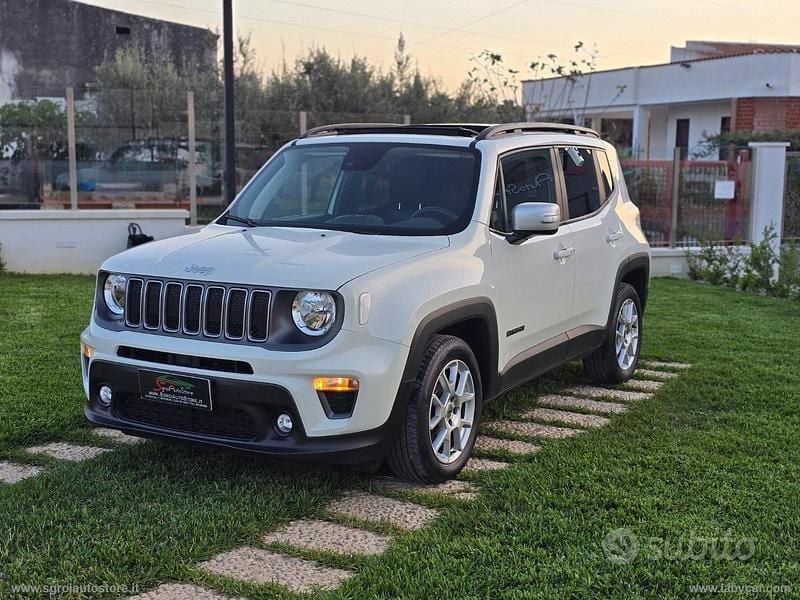 Usata Jeep Renegade Limited 130 CV (95 kW) 2022 Bianco SUV