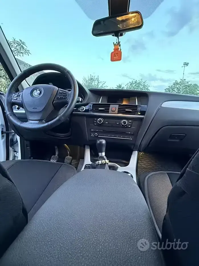 Usata BMW X3 150 CV (110 kW) 2014 Bianco SUV