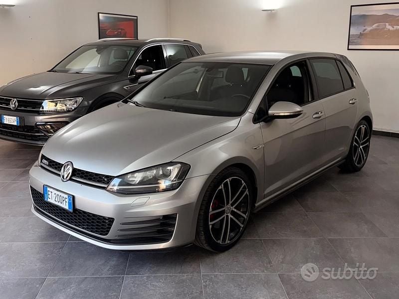 Usata VW Golf VII GTD 184 CV (135 kW) 2014 Grigio Berlina