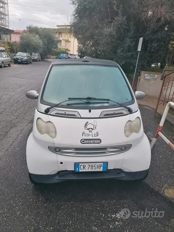 Usata Smart ForTwo Cabrio 41 CV (30 kW) 2004 Bianco Cabrio