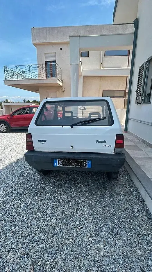 Usata Fiat Panda 54 CV (39 kW) 2001 Bianco Utilitaria