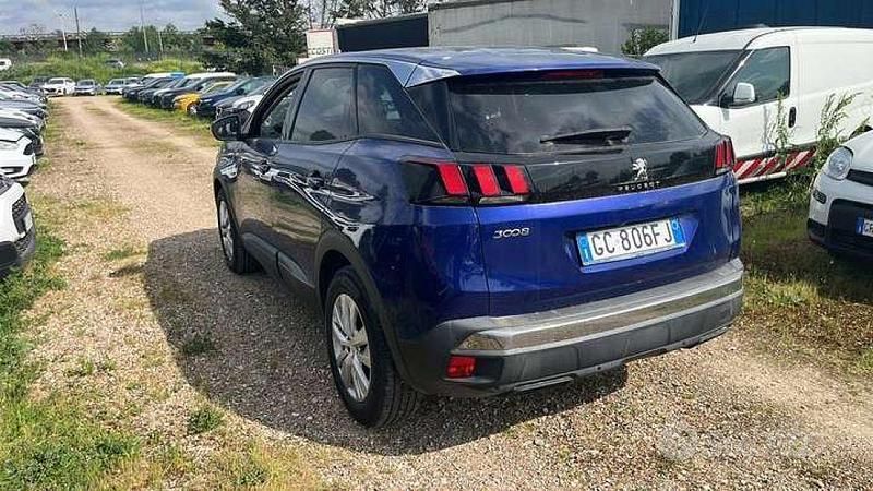 Usata Peugeot 3008 Business-Line 131 CV (96 kW) 2020 Blu/azzurro SUV