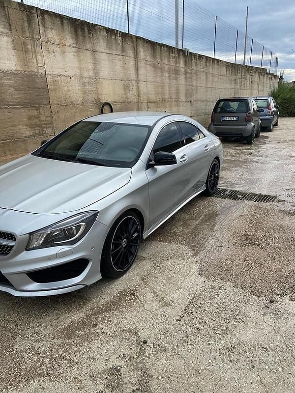 Usata Mercedes CLA220 170 CV (125 kW) 2014 Grigio Berlina