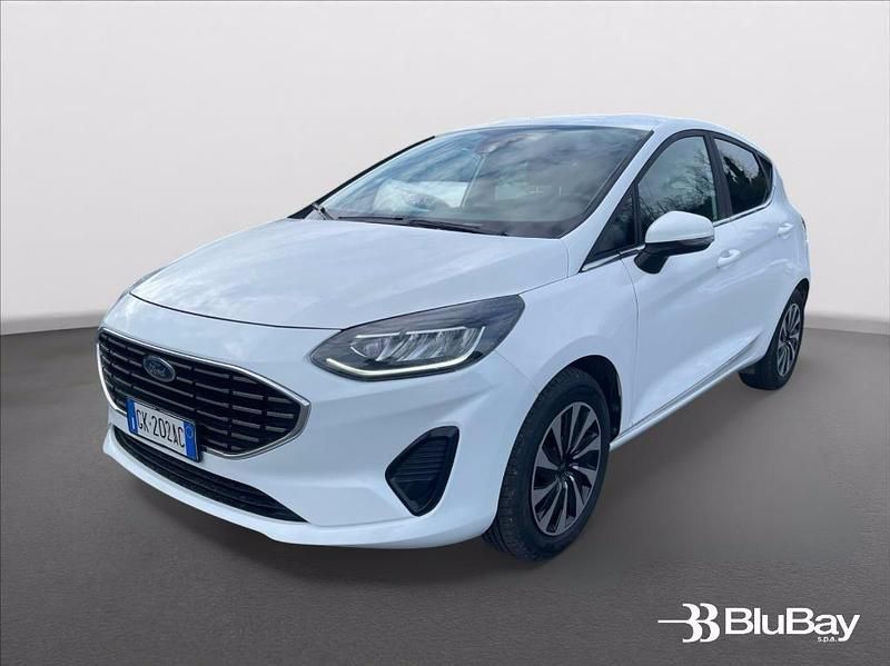 Bianco Usata 2022 Ford Fiesta Titanium Due volumi | 15.300 € (Buon prezzo) - Immagine 1/4