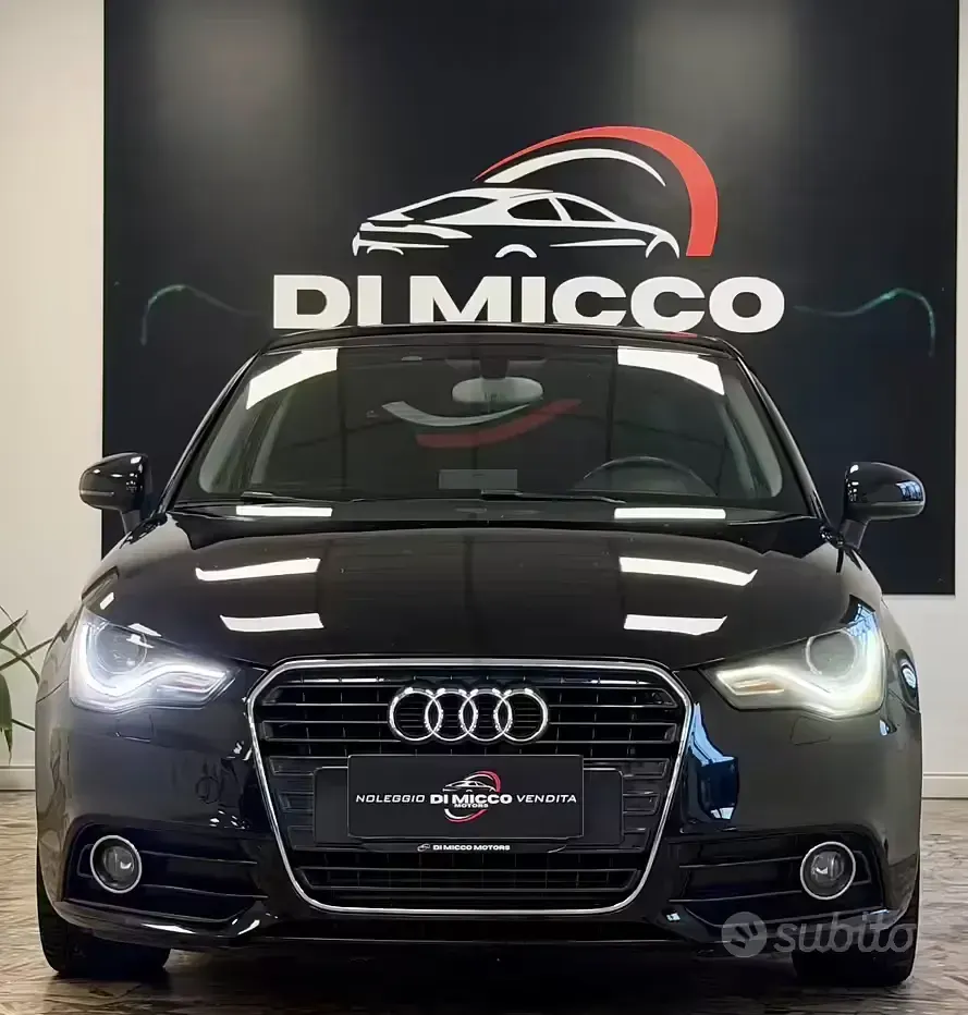 Usata Audi A1 Admired 90 CV (66 kW) 2014 Nero Utilitaria