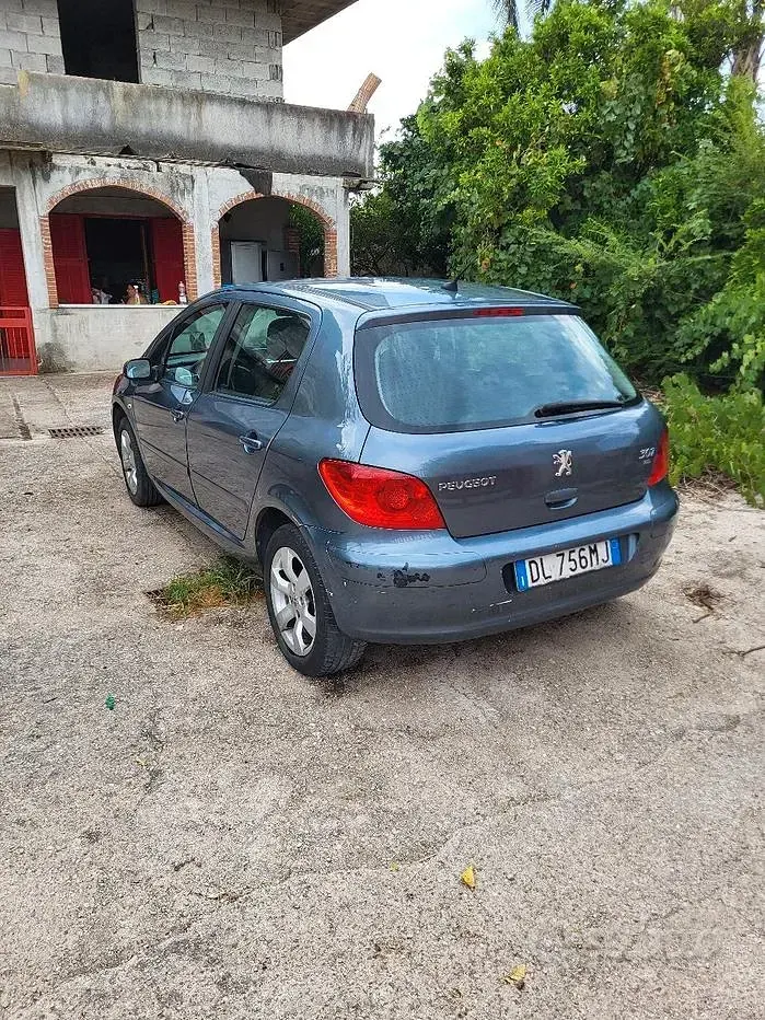 Usata Peugeot 307 109 CV (80 kW) 2008 Grigio Berlina