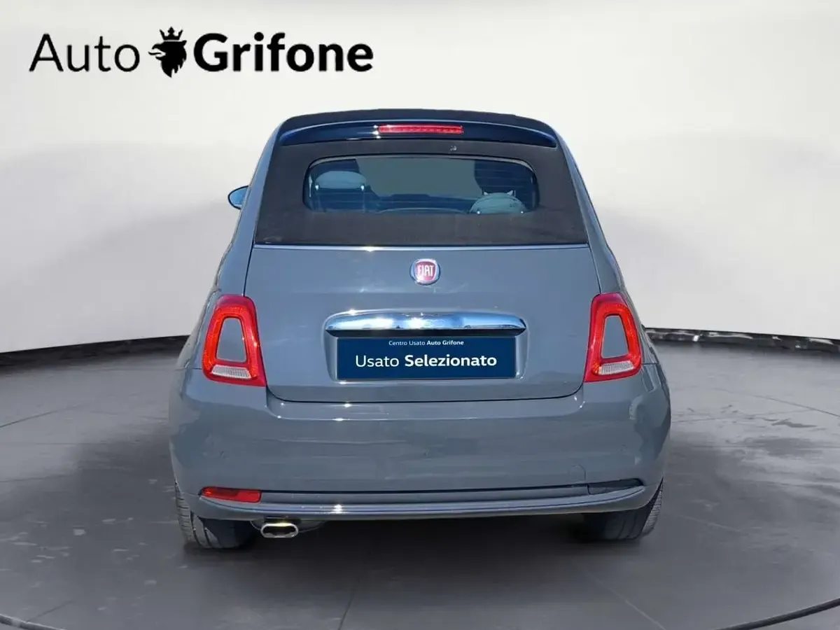 Usata Fiat 500C Pop 69 CV (50 kW) 2020 Grigio Cabrio