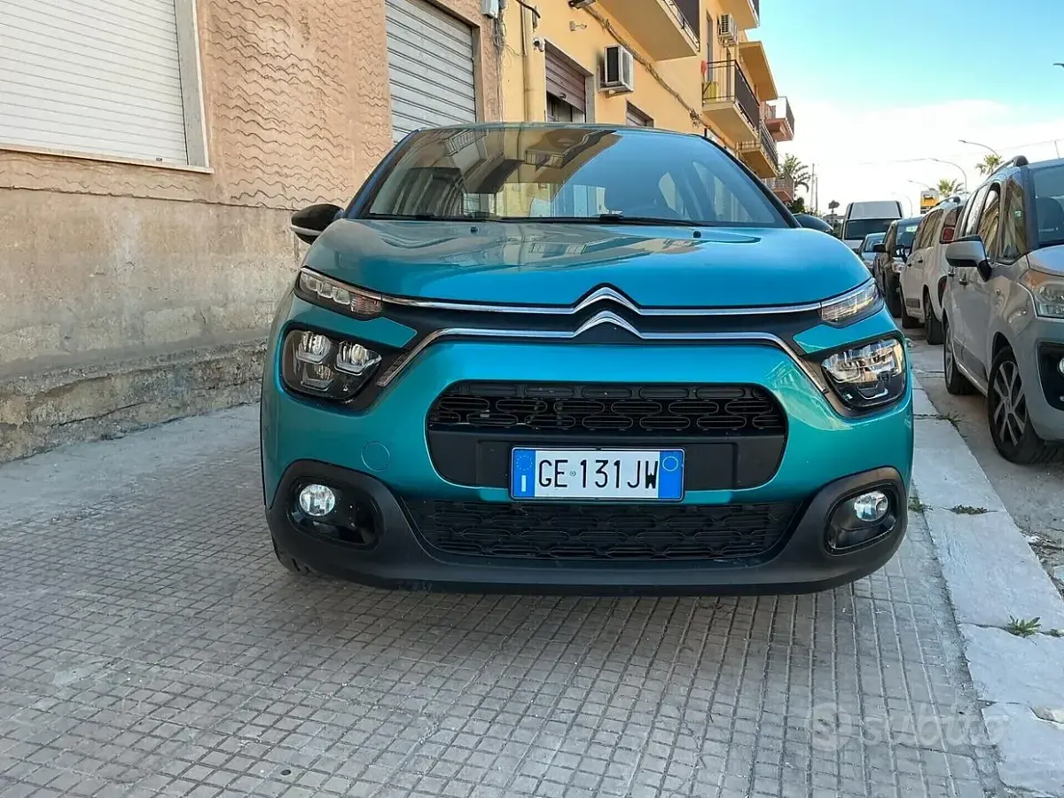 Usata Citroën C3 Live 83 CV (61 kW) 2021 Verde Utilitaria