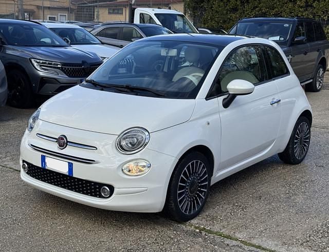 Usata Fiat 500 Lounge 69 CV (50 kW) 2018 Bianco Utilitaria
