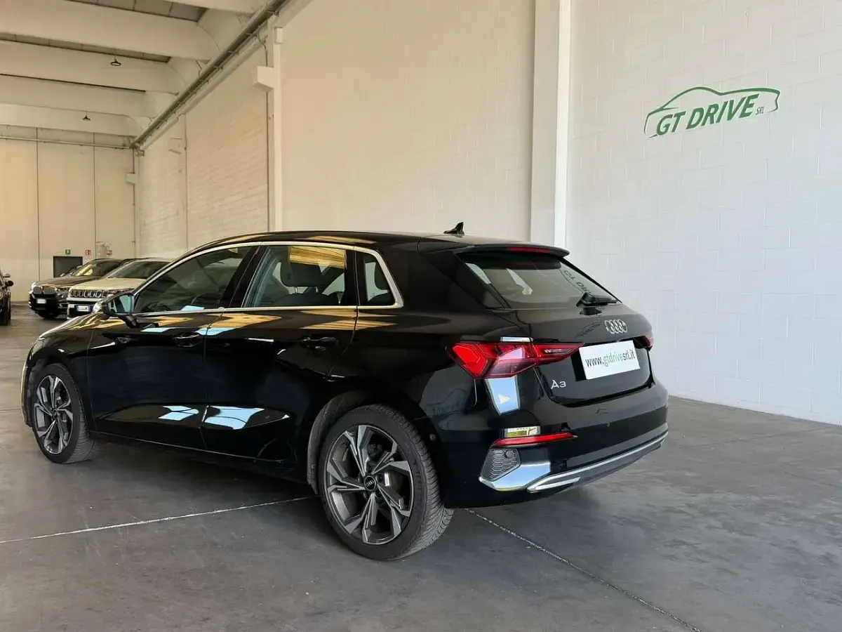 Usata Audi A3 Advanced 116 CV (85 kW) 2023 Nero pastello Berlina
