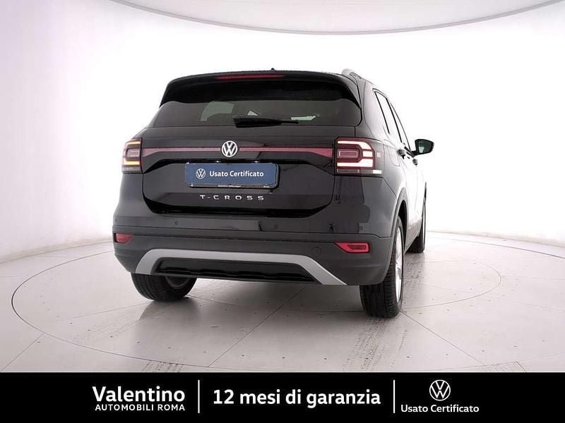 Usata VW T-Cross Advance 116 CV (85 kW) 2019 Nero SUV