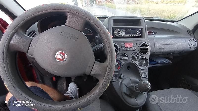 Usata Fiat Panda 2012 Rosso Utilitaria