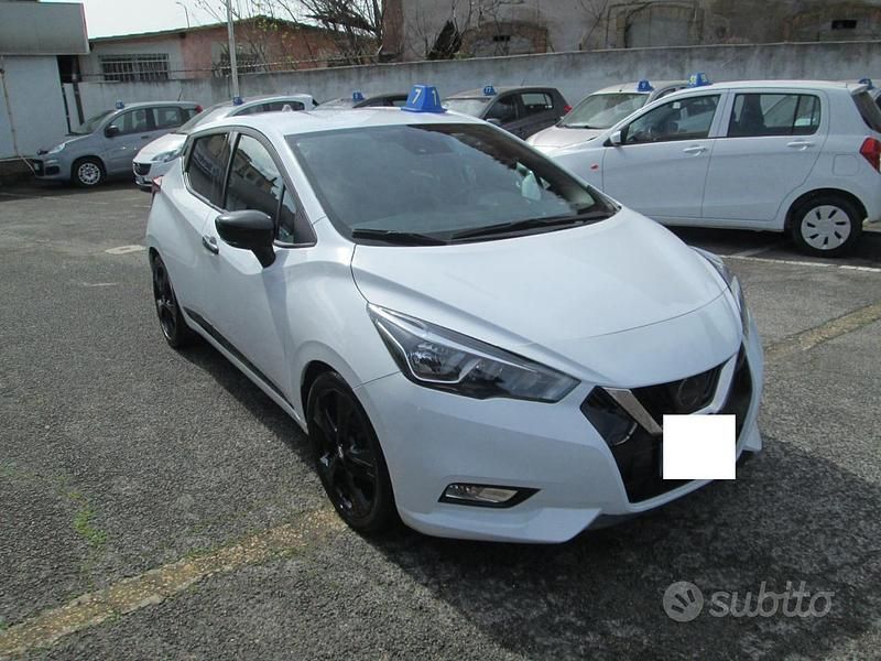 Usata Nissan Micra 117 CV (86 kW) 2020 Bianco pastello Utilitaria