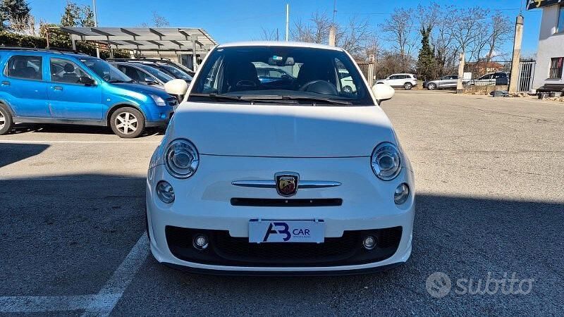 Usata Abarth 595 Turismo 160 CV (117 kW) 2015 Bianco Utilitaria