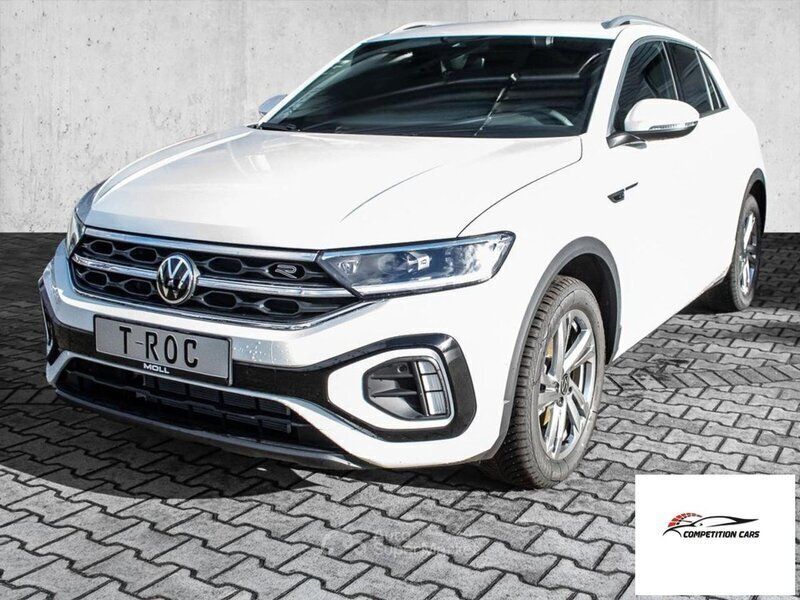 Bianco Nuova 2025 VW T-Roc R-line Plus SUV | 25.890 € (Super prezzo) - Immagine 1/4