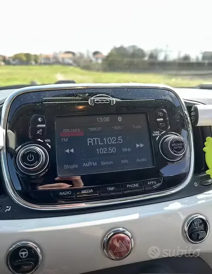 Usata Fiat 500 69 CV (50 kW) 2016 Bianco Utilitaria