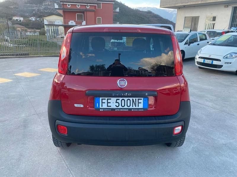 Usata Fiat Panda 80 CV (58 kW) 2016 Rosso Furgone