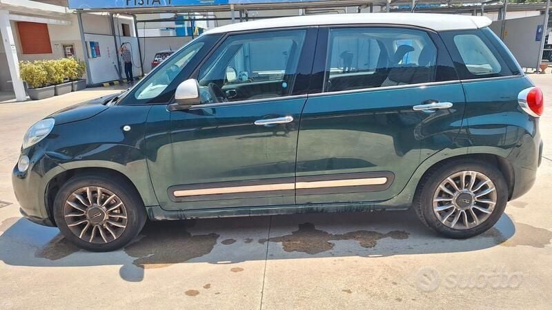 Usata Fiat 500L 85 CV (62 kW) 2013 Verde Monovolume