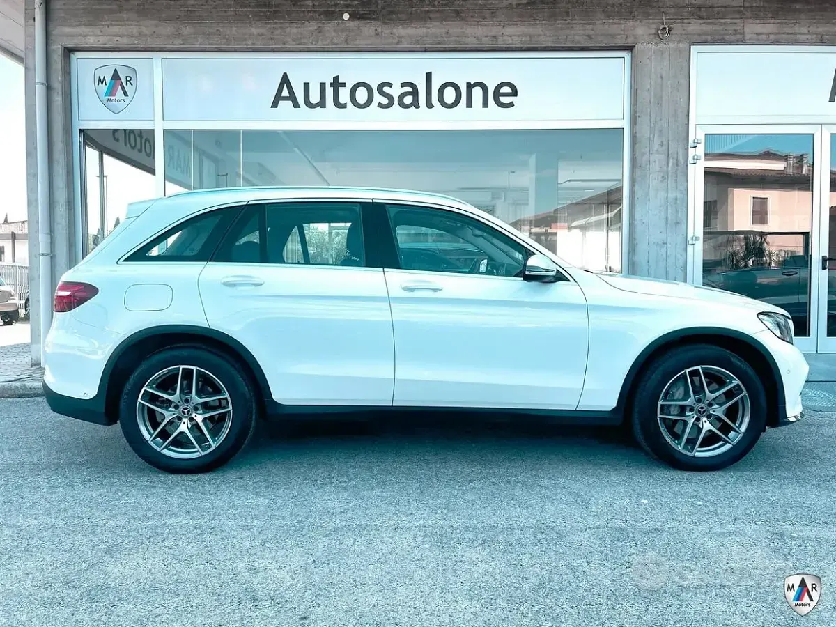 Usata Mercedes GLC250 Premium 204 CV (150 kW) 2018 Bianco SUV