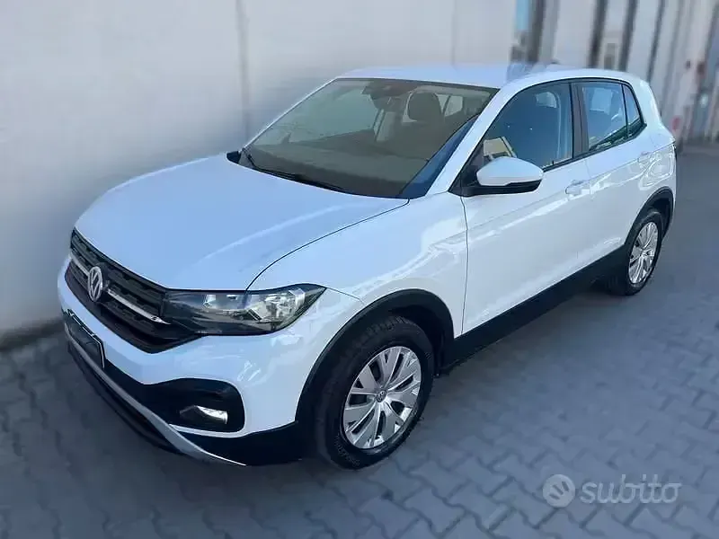 Usata VW T-Cross 95 CV (69 kW) 2020 Bianco SUV