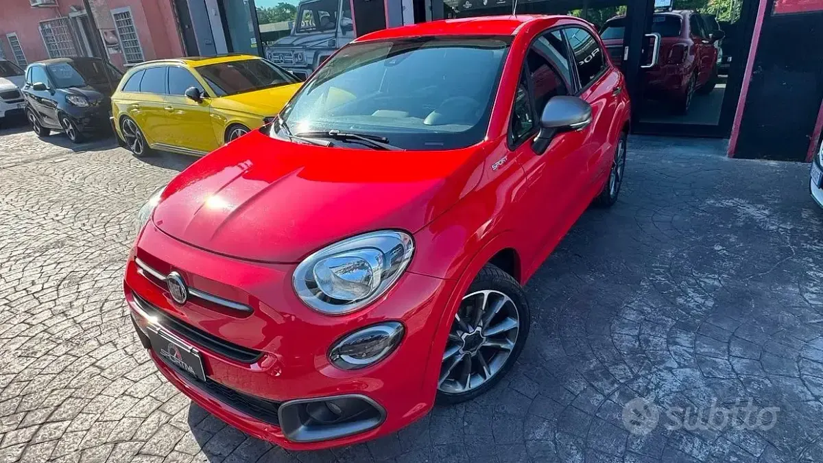 Usata Fiat 500X Sport 120 CV (88 kW) 2022 Rosso SUV