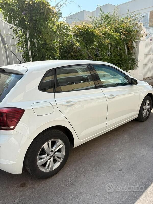 Usata VW Polo 80 CV (58 kW) 2019 Bianco Berlina