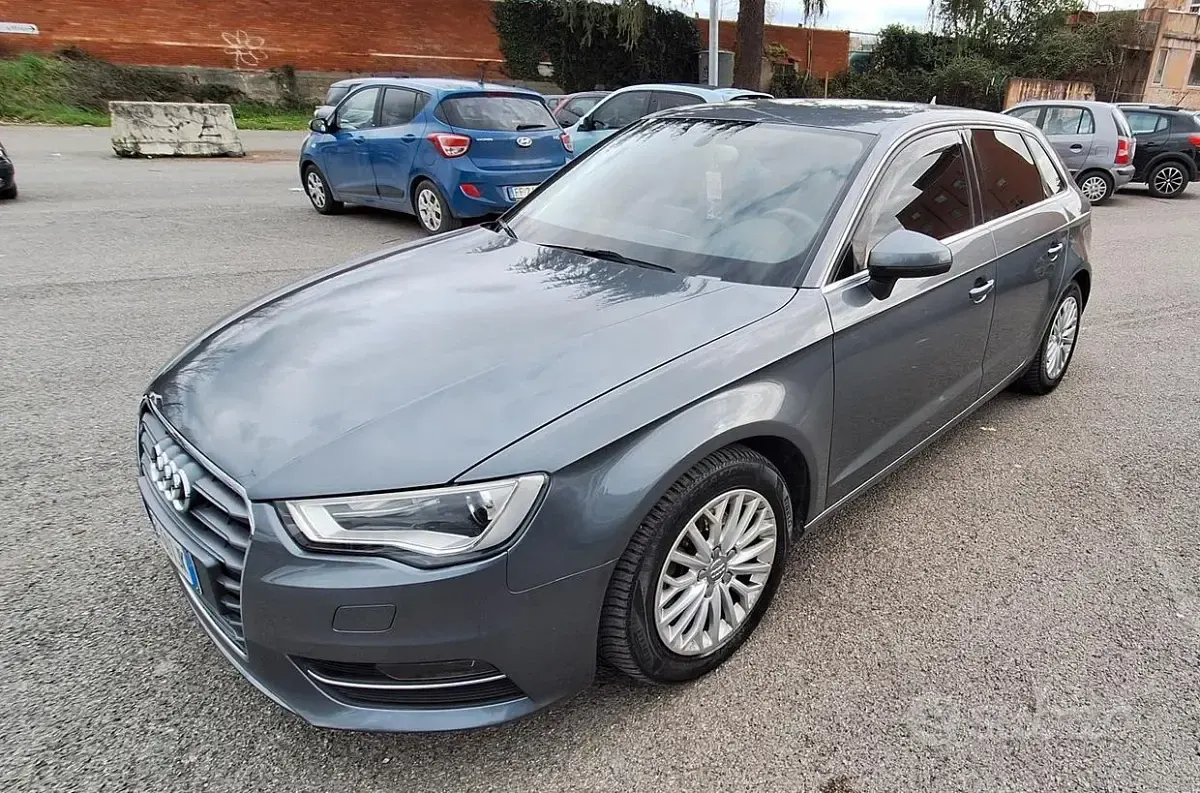 Usata Audi A3 122 CV (89 kW) 2013 Grigio Berlina
