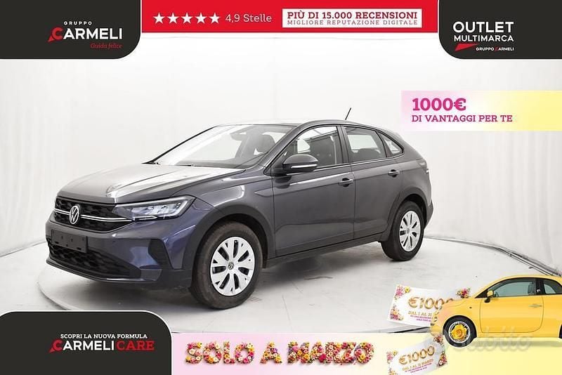 Nuova VW Taigo Life 95 CV (69 kW) 2025 Silver reflex metallizzato SUV