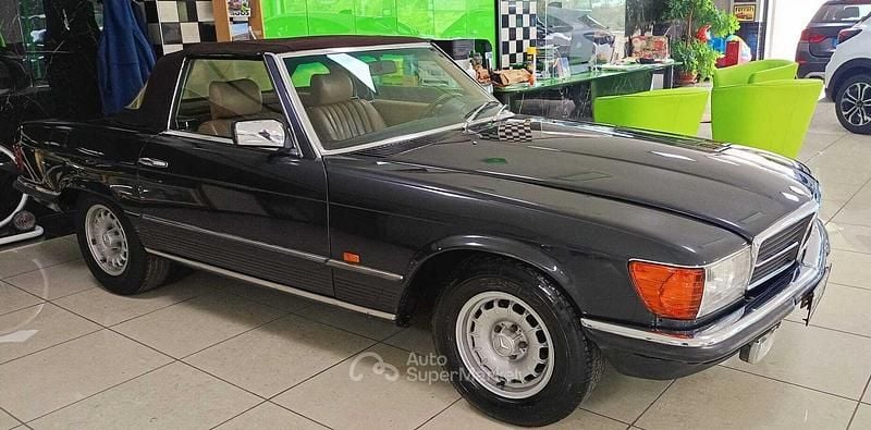 Occasion Mercedes SL280 204 ch (150 kW) 1983 Marron Cabriolet