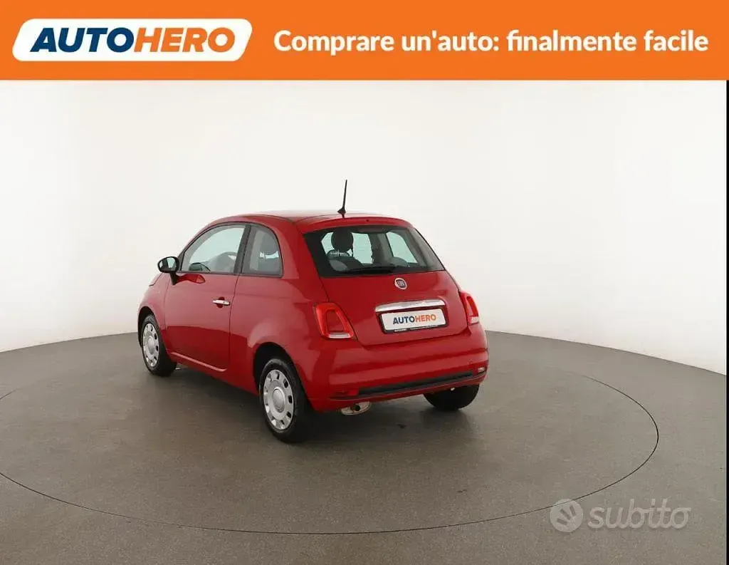 Usata Fiat 500 Pop 69 CV (50 kW) 2018 Rosso Utilitaria