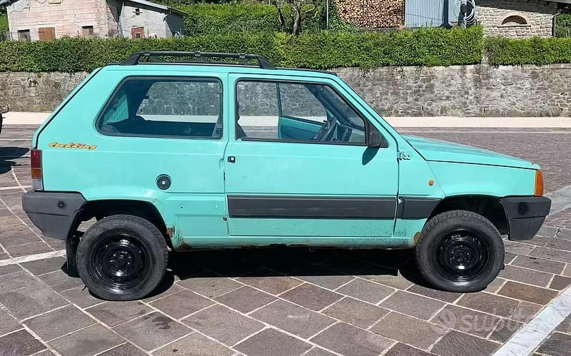 Usata Fiat Panda 4x4 Trekking 54 CV (39 kW) 2000 Verde Utilitaria
