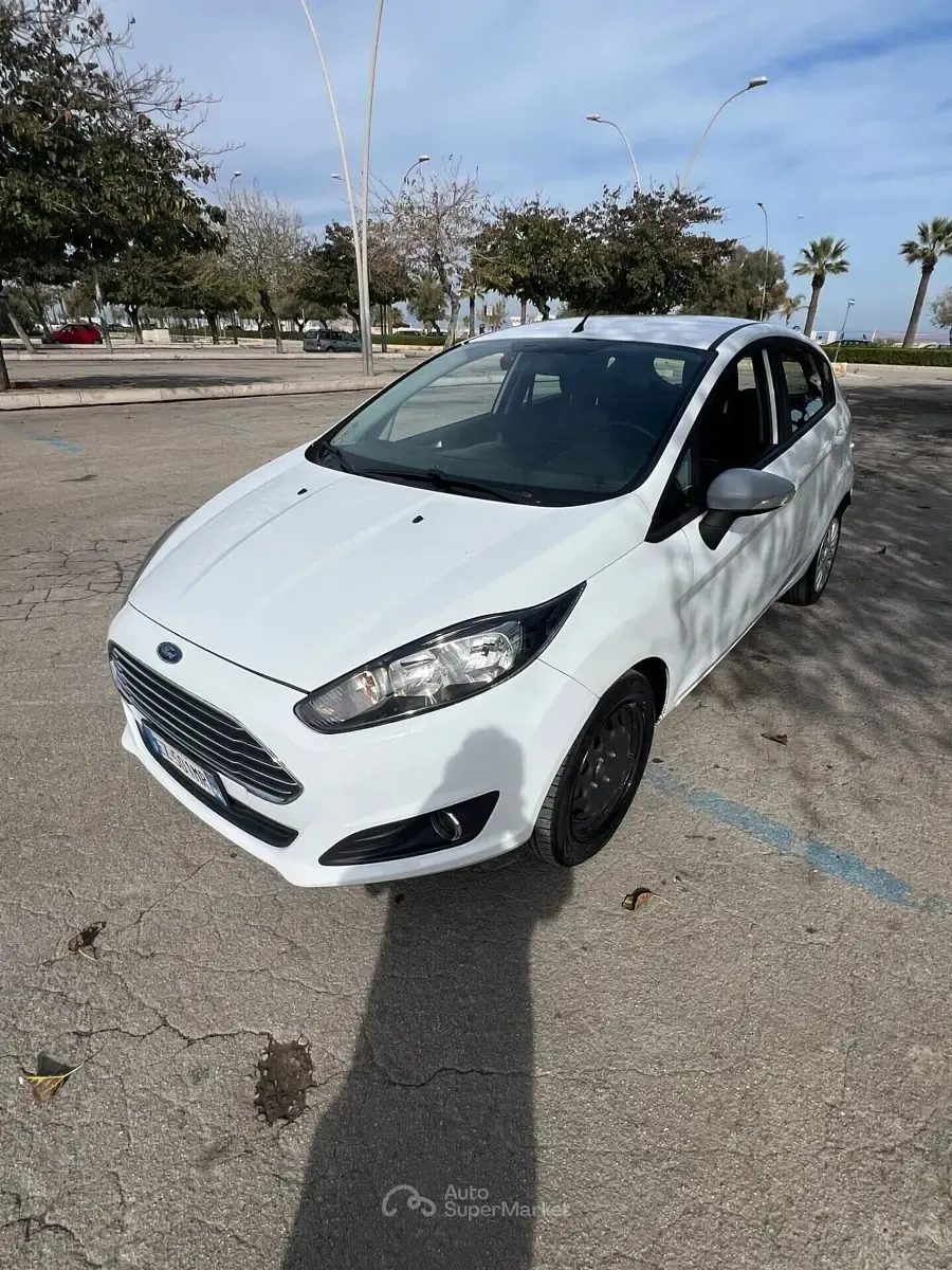 Usata Ford Fiesta Titanium 95 CV (69 kW) 2015 Bianco Utilitaria
