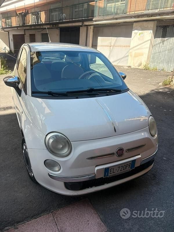 Usata Fiat 500 Pop 69 CV (50 kW) 2012 Bianco Utilitaria