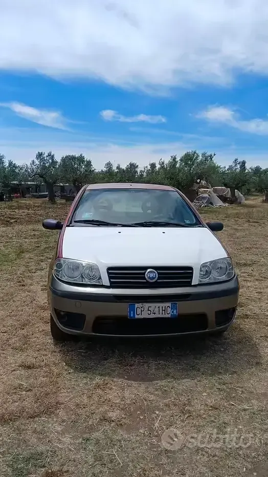 Usata Fiat Punto 60 CV (44 kW) 2004 Rosso Utilitaria