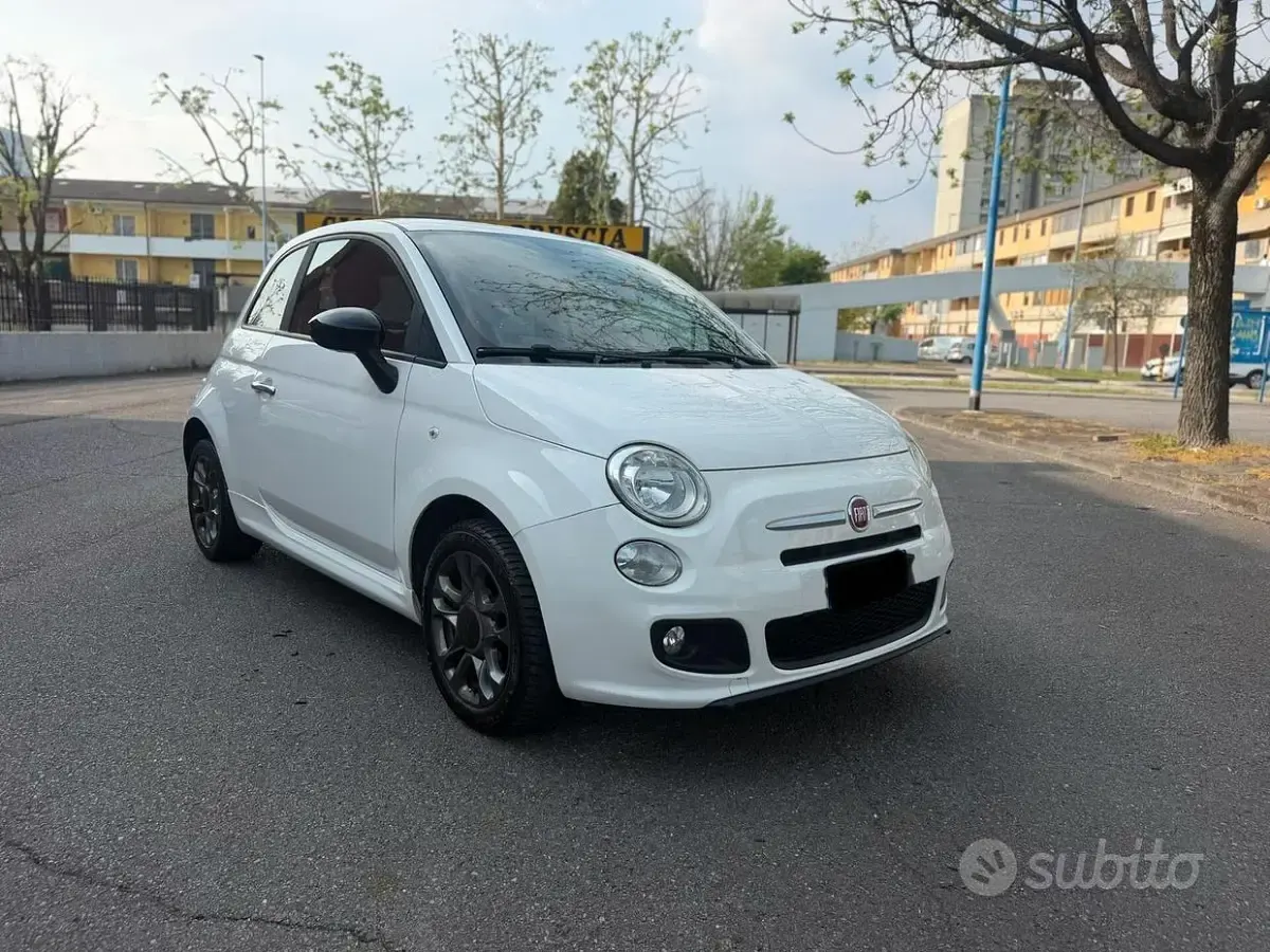 Usata Fiat 500 Sport 69 CV (50 kW) 2015 Bianco Berlina