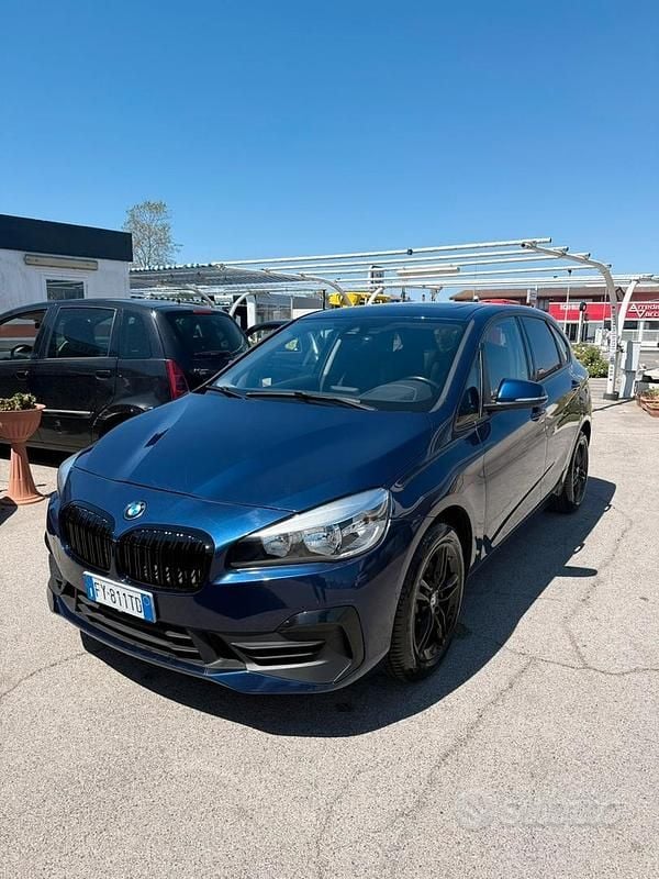 Usata BMW 218 2019 Blu Monovolume