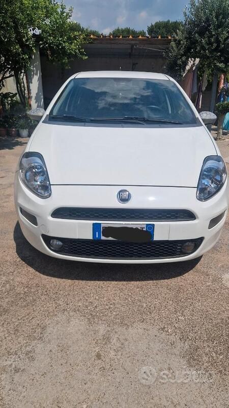 Usata Fiat Punto 75 CV (55 kW) 2015 Bianco Utilitaria