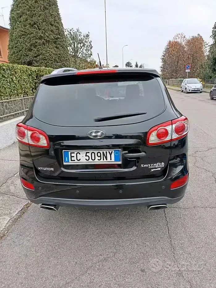 Usata Hyundai Santa Fe 197 CV (144 kW) 2010 Nero SUV