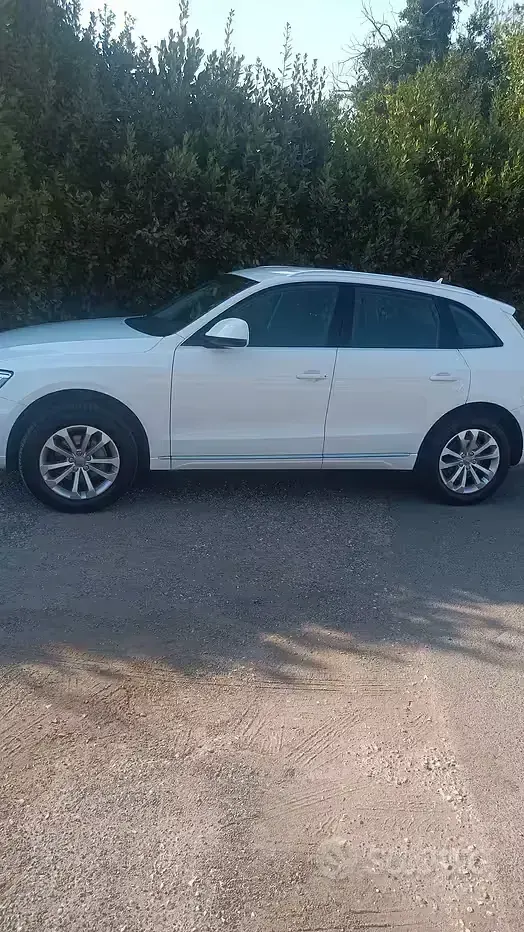 Usata Audi Q5 Advanced Plus 190 CV (139 kW) 2014 Bianco SUV