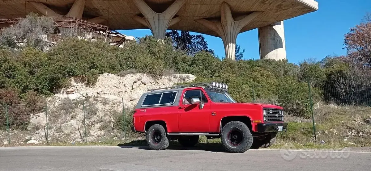 Usata Chevrolet Blazer 130 CV (95 kW) 1984 Rosso SUV